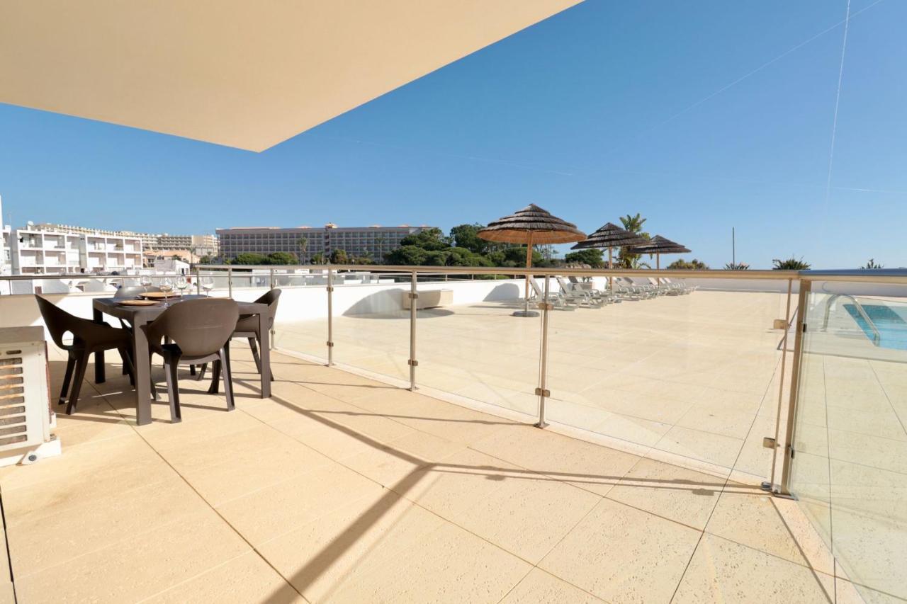 Olhos De Agua 1Br With Pool, Ac And Free Parking Apartment Албуфейра Екстериор снимка